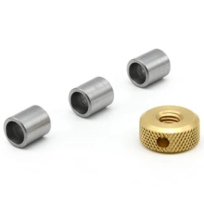 Image of Rotur Spacers &amp; Brass Nut Set Pen Mandrel Spares