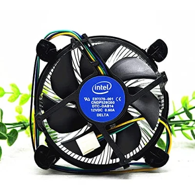 Image of CPU Cooler With Aluminum Heatsink for Intel E97379 001 Core i3/i5/i7 Socket 1150/1155/1156 4 Pin Connector Quiet Fan