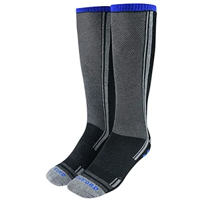 Image of Oxford Products Coolmax Motorcycle Motorbike Socks, Black, L