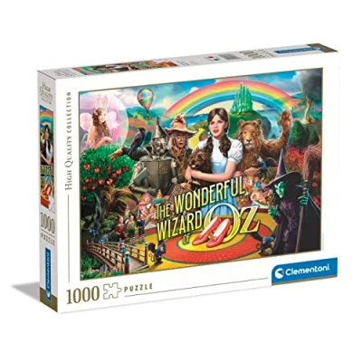 Image of Clementoni 39746 collection The Wonderful Wizard Of Oz Jigsaw Puzzle 1000 Pieces, For Adults Made In Italy