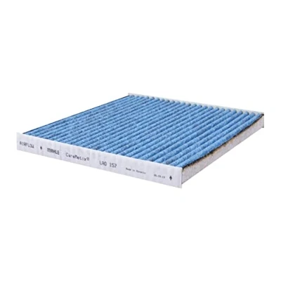 Image of 0897400850 Pollen filter MAHLE ORIGINAL LAO 157 Activated Carbon Filter, with anti allergic effect, antibacterial action 200,0mm 220mm 20,0mm