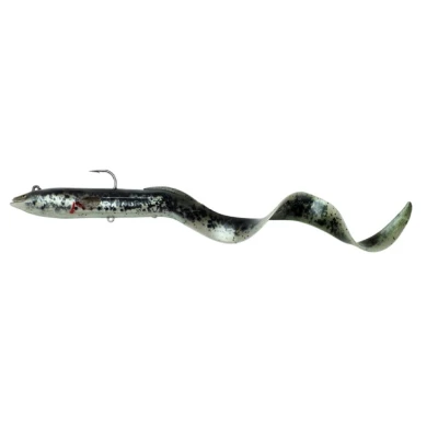 Image of Savage Gear 4D Real Eel Shad Black/Green/Pearl Php 20cm (38g)