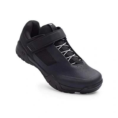 Image of Crankbrothers Mallet E Speed Lace Cycling Shoes, Black/Silver, UK 12 / EU 47