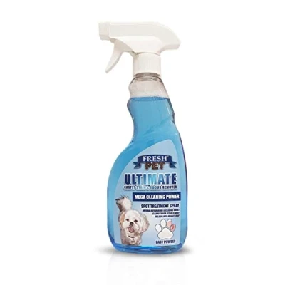 Image of Ultimate Carpet Pet Stain and Odour Remover Spot Treatment Spray 500ml (Baby Powder)