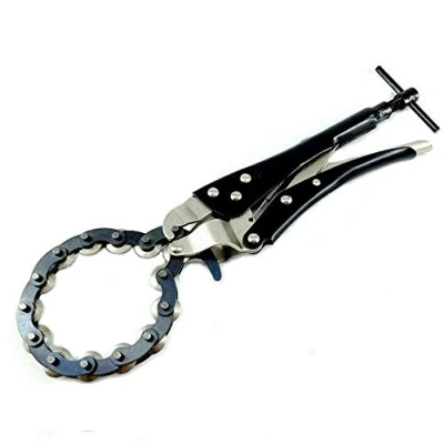 Image of Opaltool Exhaust Pipe Cutter Universal Chain Lock Cutting Multi Wheel Grip Pliers Tool Wrench