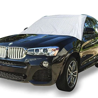 Image of Delixike Car Windshield Snow Cover,Car windscreen Covers Frost,waterproof cover Snow, Ice For Cars,Suv, Struck,All Weather
