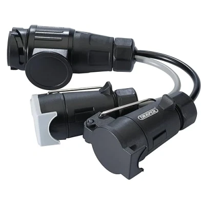 Image of Draper 13 Pin Euro to 7 N Type/7 S Type Converter