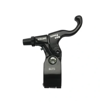 Image of Dia Compe Goldfinger lever 25.4mm LH black