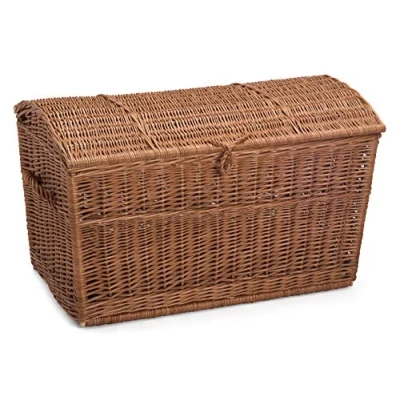 Image of Prestige Wicker Willow Chest Storage Large, Natural