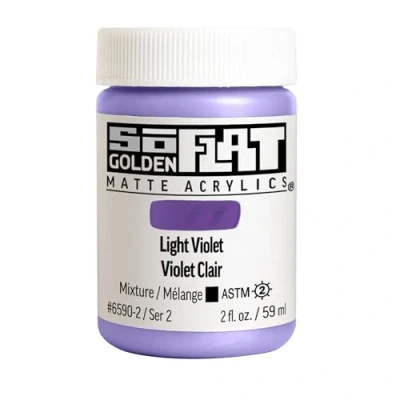 Image of Golden : SoFlat Matte Acrylic Paint 59ml Light Violet