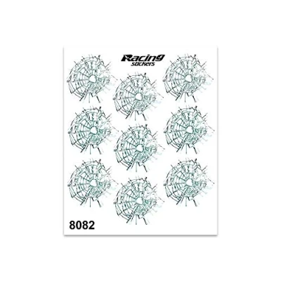 Image of 4R Quattroerre.it Sticker Bullet Holes Tab 14 x 16 cm