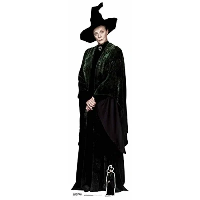 Image of From the Official Harry Potter Books Star Cutouts Lifesize Cardboard Cutout of Professor McGonagall 189 cm Tall