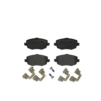 Image of 77362360, 77365218, 77365789 Brake pad set BREMBO P 23 095 excl. wear warning contact with accessories