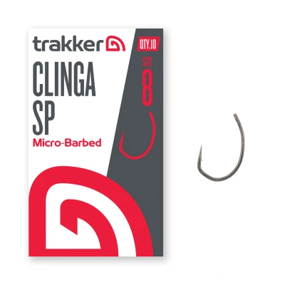 Image of Trakker Clinga SP hooks Micro Barbed Haakmaat 8 (10 pieces) Carp