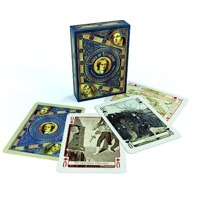 Image of Cultzilla Ladies of Literature Illustrated Playing Cards, Bronte, Eliot, Austen