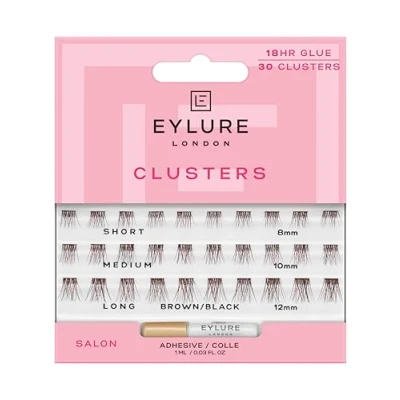 Image of Eylure Clusters Brown/Black