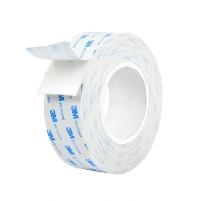Image of Dpm tapes 1600T Double Sided Adhesive Tape for Indoor and Outdoor Use, Waterproof, Mounting Heavy Objects, PE Foam, Object Fixing, Paintings, Permanent Applications (19 mm x 3 m)