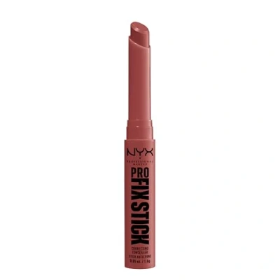 Image of NYX Professional Makeup Correcting Concealer Stick, Covers Blemishes, Dark Spots and Discolouration, 12H Wear, Vegan Formula, Pro Fix Brick Red