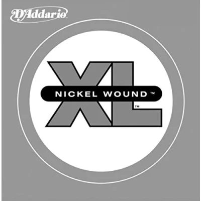 Image of D&#039;Addario XB040SL Nickel Wound Bass Guitar Single String, Super Long Scale, .040