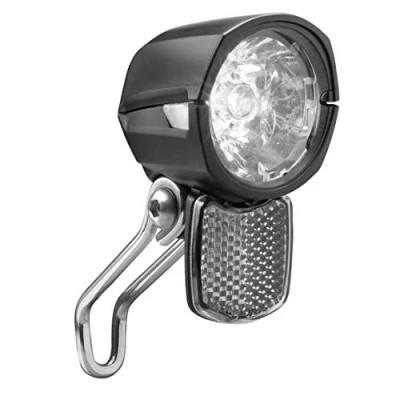 Image of busch+müller Lumotec Dopp T Senso Plus LED Headlight 35 Lux 2022 Bicycle Light, Black