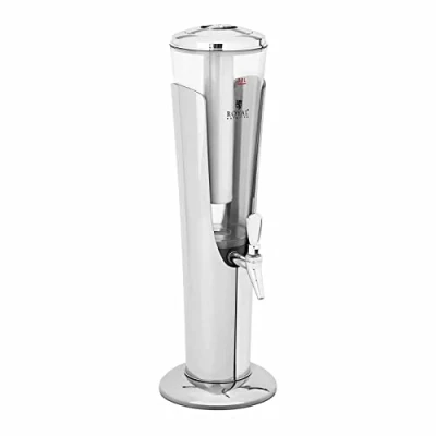 Image of Royal Catering RCSD 4 Juice Dispenser 3 L Cooling System with LED Lighting Drinks Tap