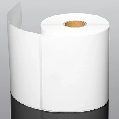 Image of Megalabels Zebra Printer 1250 Direct Thermal Labels (5 Rolls) 100mm x 150mm Permanent Adhesive for GK420D