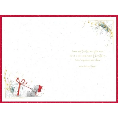 Image of Me To You Tatty Teddy Christmas Card A Brilliant Son 6x9ins Official Collection
