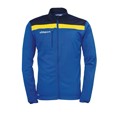 Image of Uhlsport Offense 23 Jacket Men&#039;s Azure/Navy/Lime Colored, 4X Large
