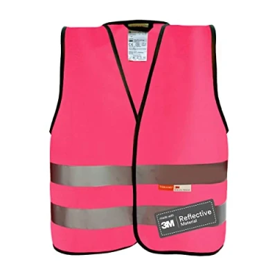 Image of Tomamu 3M Children&#039;s High Visibility Vest Reflective with Hook and Loop Fastening Made Material