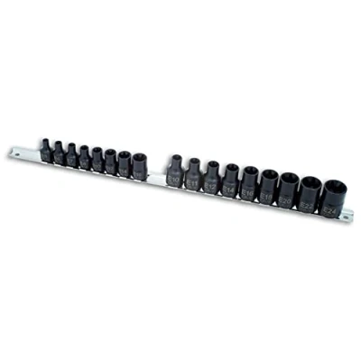 Image of Laser 3930 Impact Star Socket Set 3/8&quot;D, 1/2&quot;D 17pc