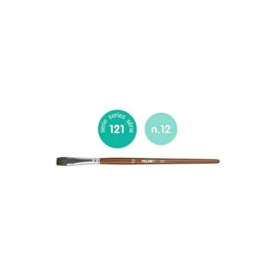 Image of MILAN Flat School Brush, Wood, nº 12