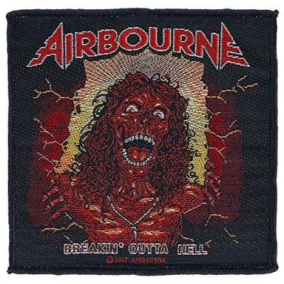 Image of Airbourne Breakin&#039; outta hell Unisex Patch multicolour, 100% polyester,