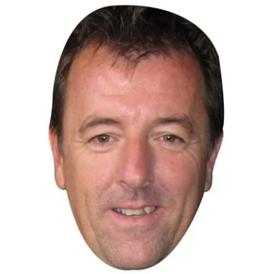 Image of FoxyPrinting Matt Le Tissier Celebrity Cardboard Party Face Mask Fancy Dress