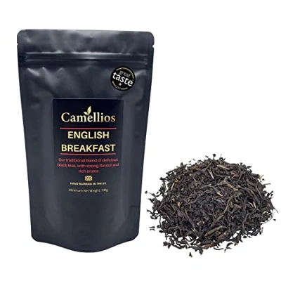 Image of English Breakfast Tea, Black Loose Leaf Camellios (100g)