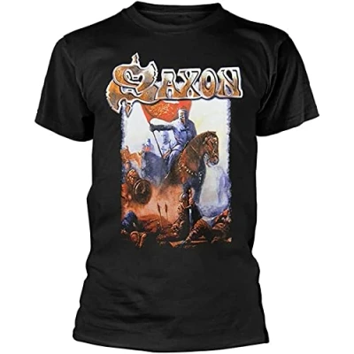 Image of vdk Saxon Crusader Black T Shirt L