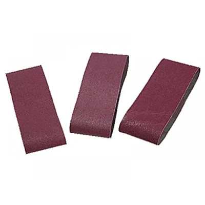 Image of Evolution Power Tools Mini Belt Sander Belts 303 x 40mm 100g (Pack 3) EVLBELTP100