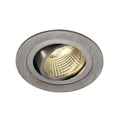 Image of SLV recessed Ceiling Light New TRIA 1 Set/LED Spotlight, floodlight, Light, Indoor Lighting / 3000K 8W 700lm Aluminium 38 Degrees