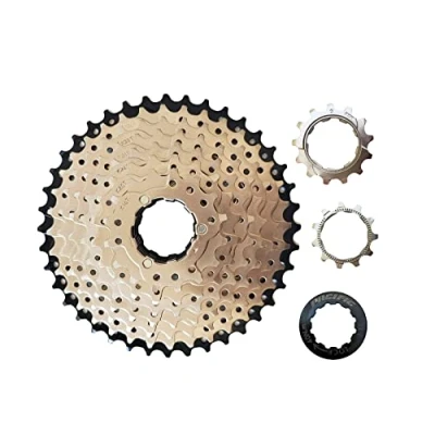 Image of BIKECO 9 Speed Cassette 11 40T MTB High Strength Steel Bicycle Sprocket Compatible with Shimano Ultegra xt Sunrace Sram Rear Derailleur