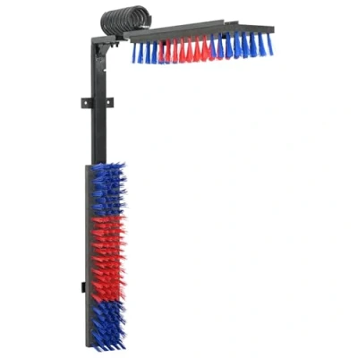 Image of vidaXL Beef Brushes Wall Mount 84 x 10 91 cm