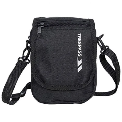 Image of Trespass Helicon Mini Belt Bag (1 Litre) (One Size) (Black)