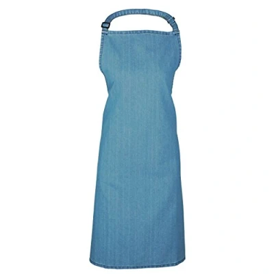 Image of Premier Colours Bib Apron / Workwear (One Size) (Blue Denim)