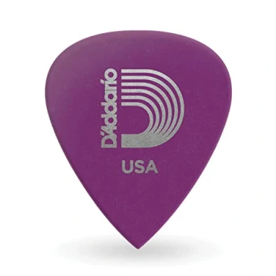 Image of Planet Waves 6DPR6 25 1.2mm Duralin Precision Heavy Picks Purple (Pack of 25)