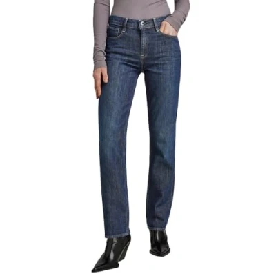 Image of G Star Women&#039;s Strace Straight Jeans, Blue (worn in deep marine D23951 B767 C602), 31W / 32L