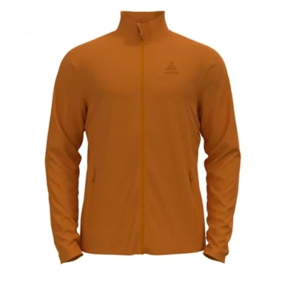 Image of Odlo Men Hooded jacket with zipper ROY, india ink folkstone gray, M