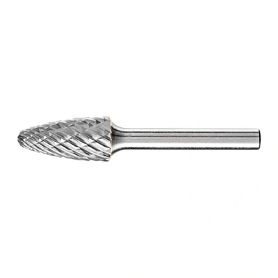 Image of Pferd HM milling bit, Round arc Shape RBF, All Teeth, pin ø 12 mm, Shaft 6 Length 65 21001032 for Versatile use on The Most Important Materials Used in Industrial