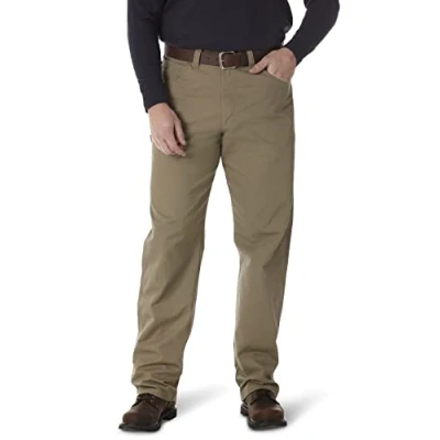 Image of Wrangler Riggs Workwear Men&#039;s Ripstop Carpenter Jean, Bark, 44W x 30L