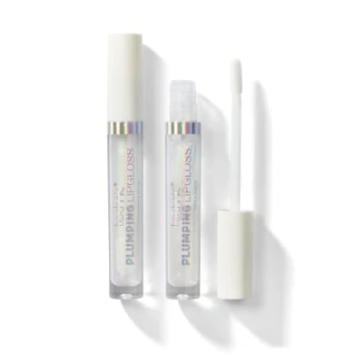 Image of Technic Plumping Lip Gloss Duo 2 pack Invigorating, Clear, Volumising Plump Effect for Fuller and Softer Lips Natural, High Shine Formula a Perfect Pout