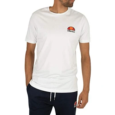 Image of Ellesse Canaletto Print Tshirt, Men&#039;s, Size: Large, Optic white