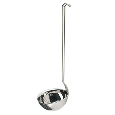 Image of Eva Solo Oval ladle, Stainless Steel, 9 cm Diameter, Silver
