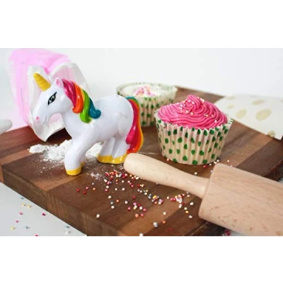 Image of Gift Republic Spinning Hat Unicorn Sprinkles Shaker